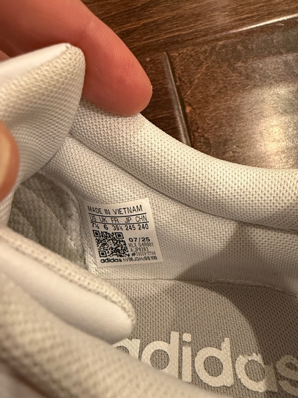 adidas All-White Streettalk Sneakers - Picture 6 of 6